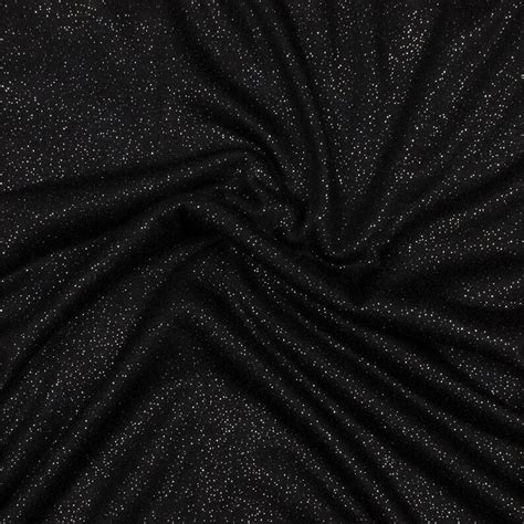 black metallic knit fabric|black and silver metallic fabric.